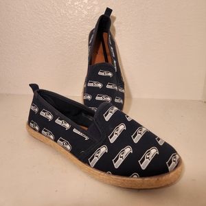 SEATTLE SEAHAWKS WOMENS SLIP ON SHOES